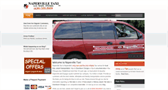 Desktop Screenshot of napervilletaxi.com